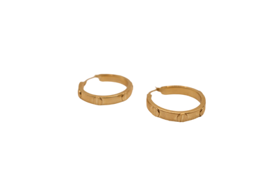 9ct Cartier Style Earrings