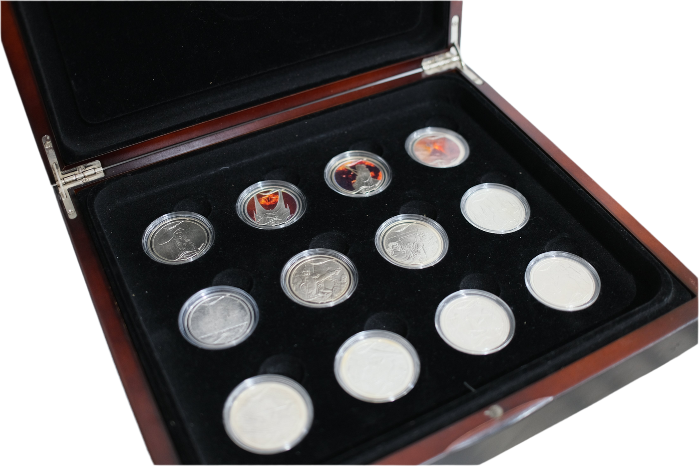 24 x 2003 Lord of the Rings New Zealand silver $1 one Dollar coins