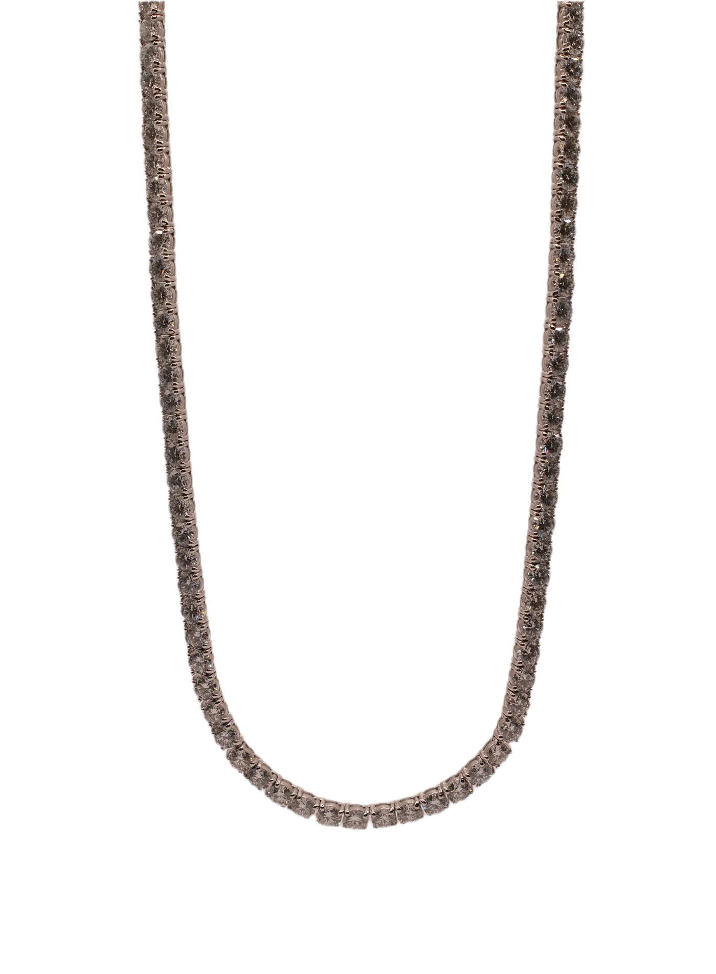 9ct Lab Tennis Necklace