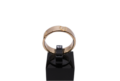 9ct Cartier Sytle Yellow Gold Ring