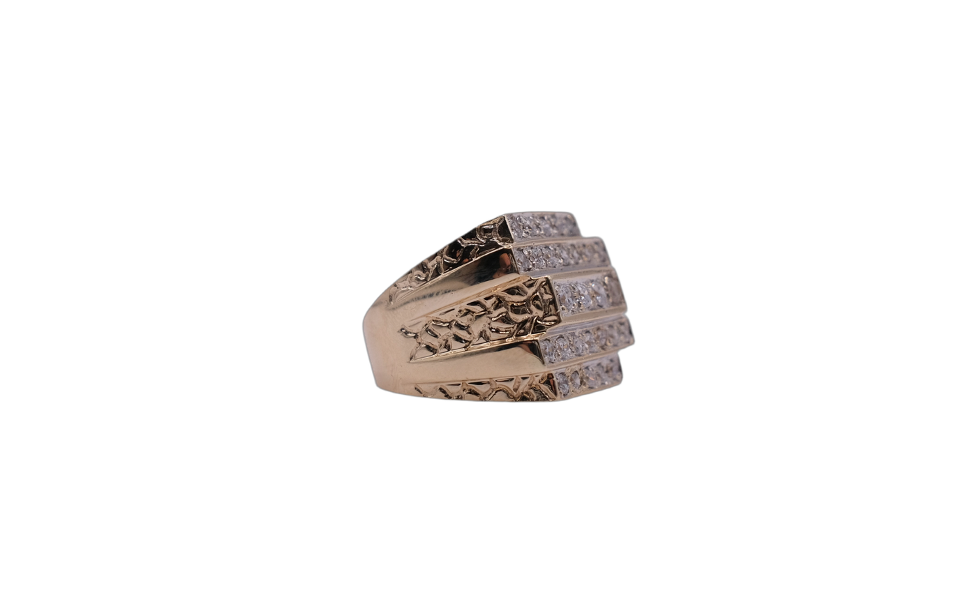 9ct MENS RING