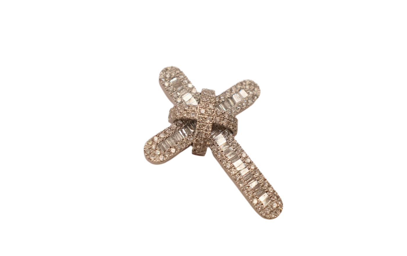 9ct Diamond Cross