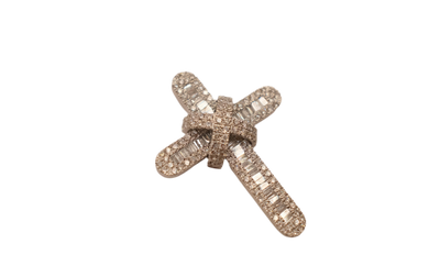 9ct Diamond Cross