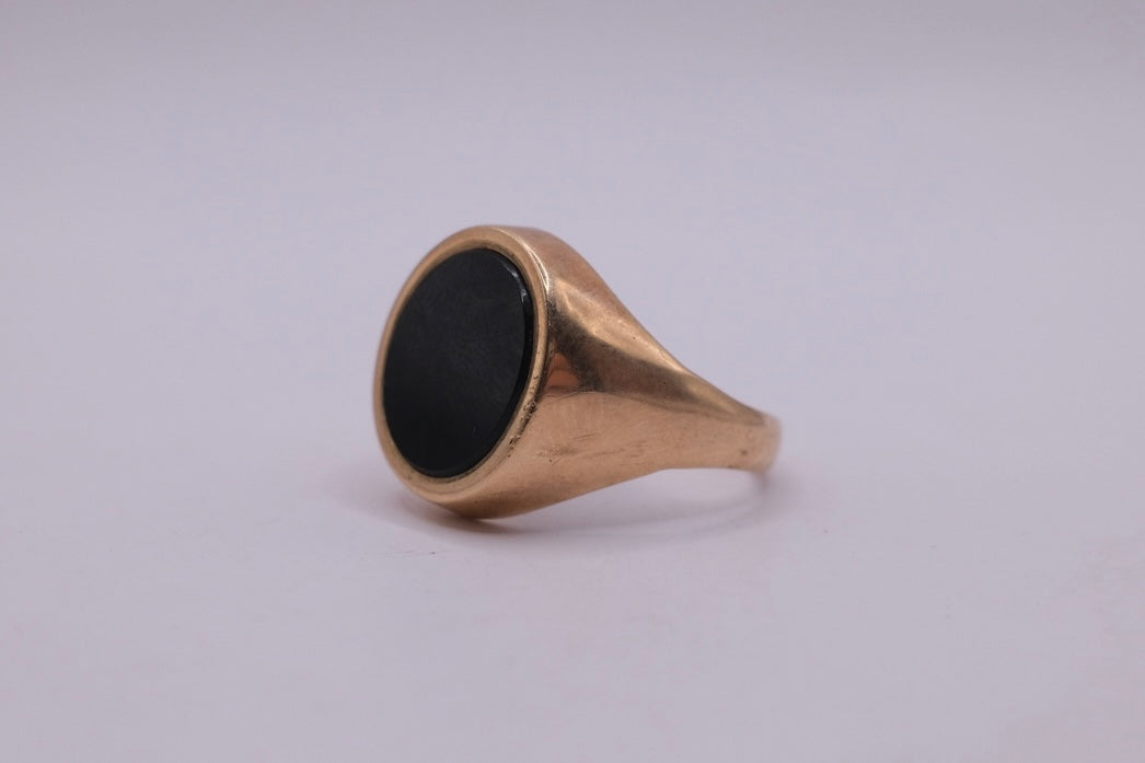 9ct Yellow Gold Signet Ring