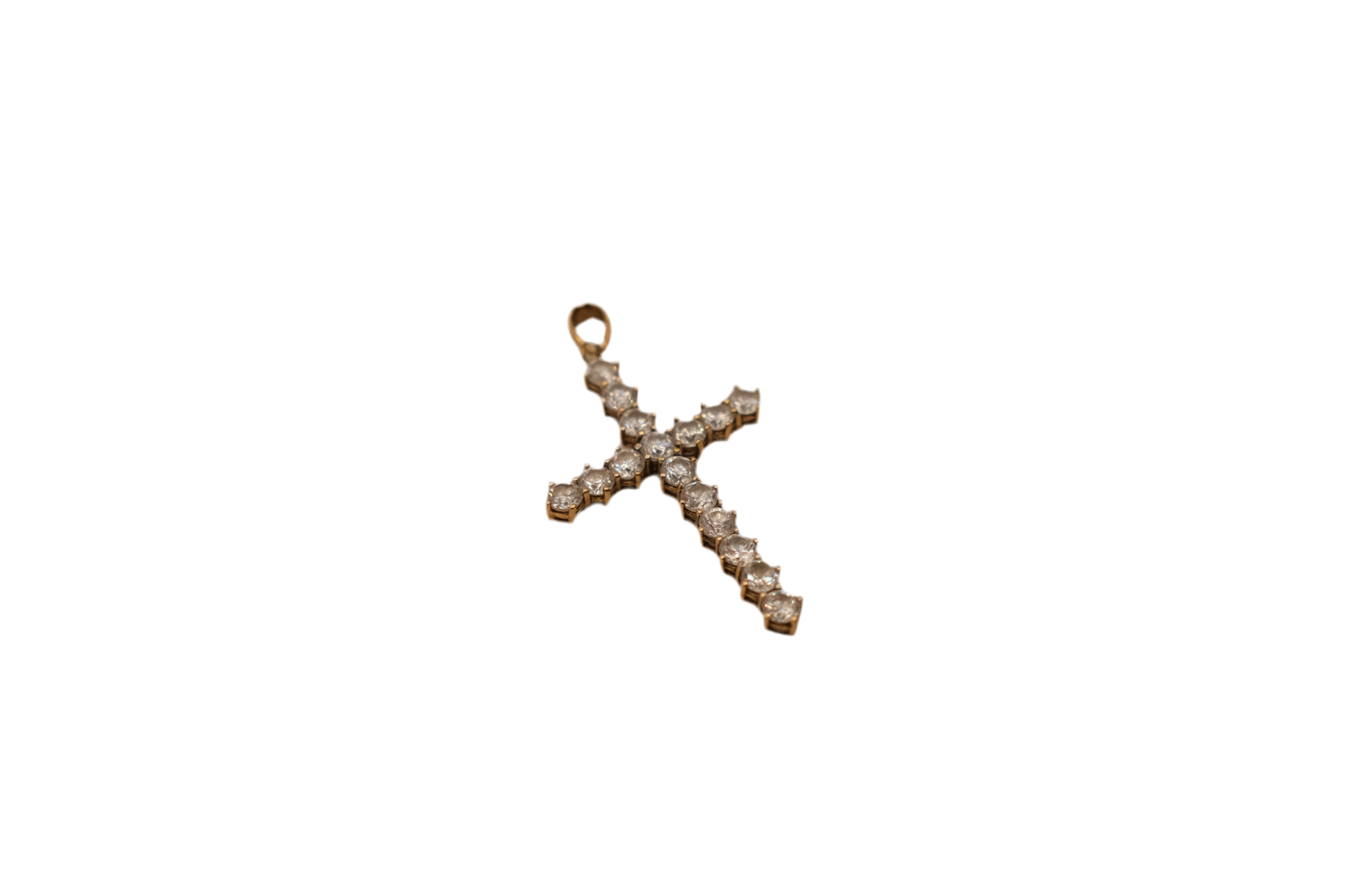 9ct Cz Cross