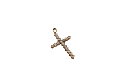 9ct Cz Cross