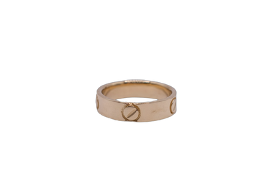 9ct Cartier Sytle Yellow Gold Ring