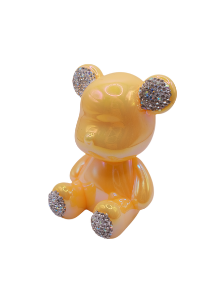 Yellow Bear Brick style statue