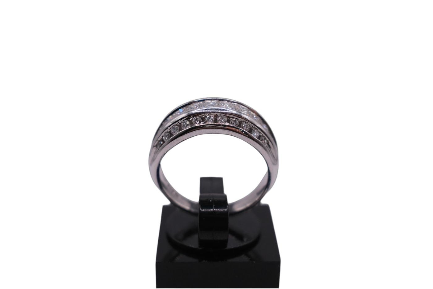 14ct Diamond Half ET Ring