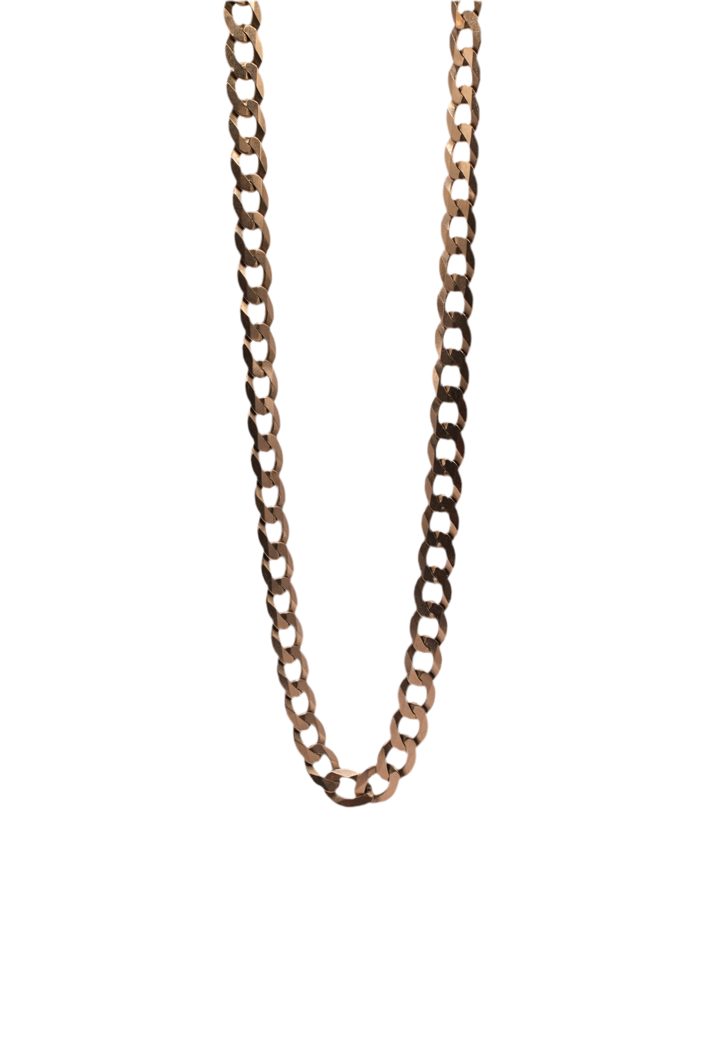 9ct Yellow Gold Curb Necklace