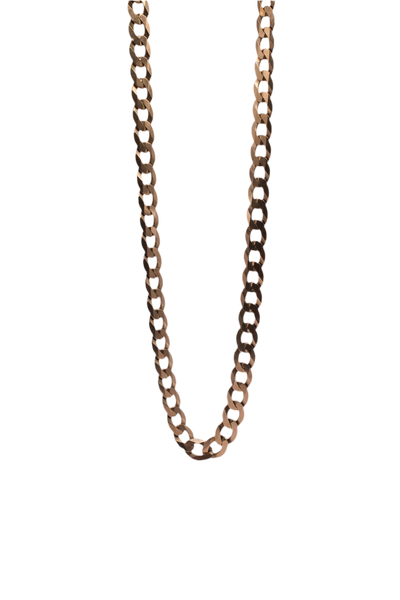 9ct Yellow Gold Curb Necklace