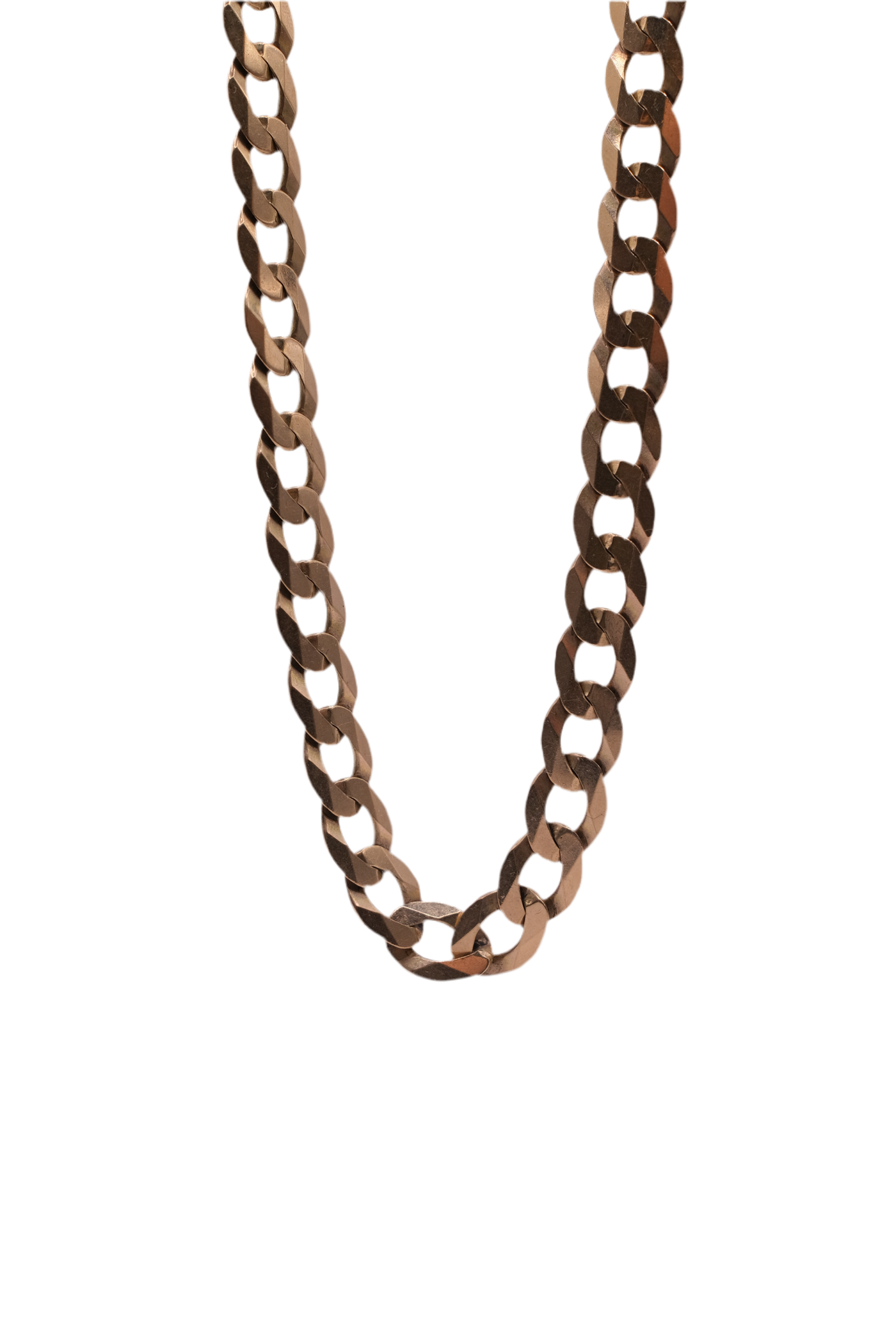 9ct Yellow Gold Curb Necklace