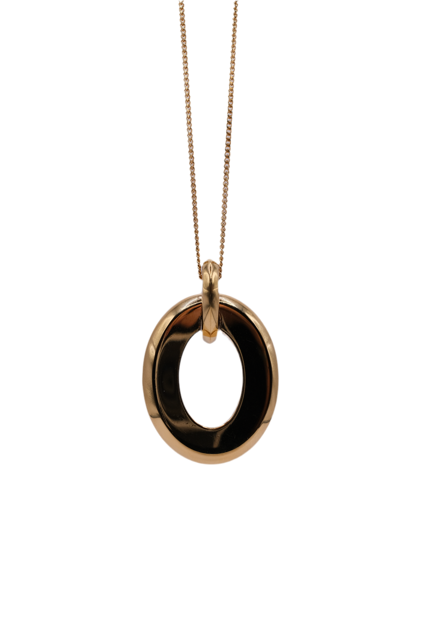 Burberry Yellow gold plated necklace