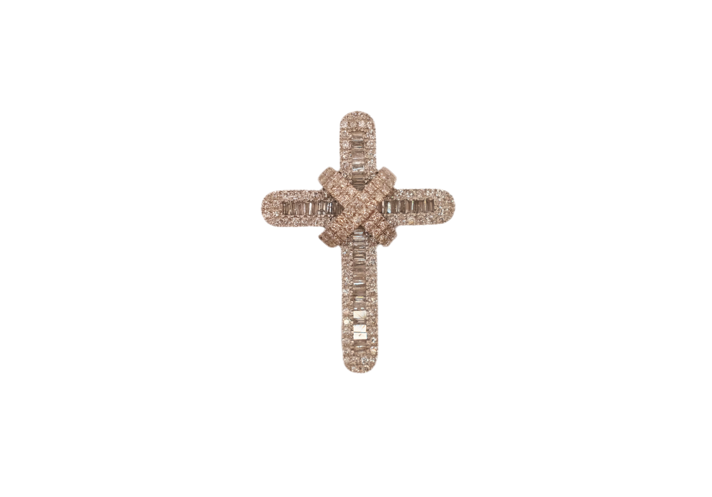 9ct Diamond Cross