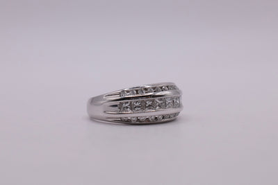 14ct Diamond Half ET Ring
