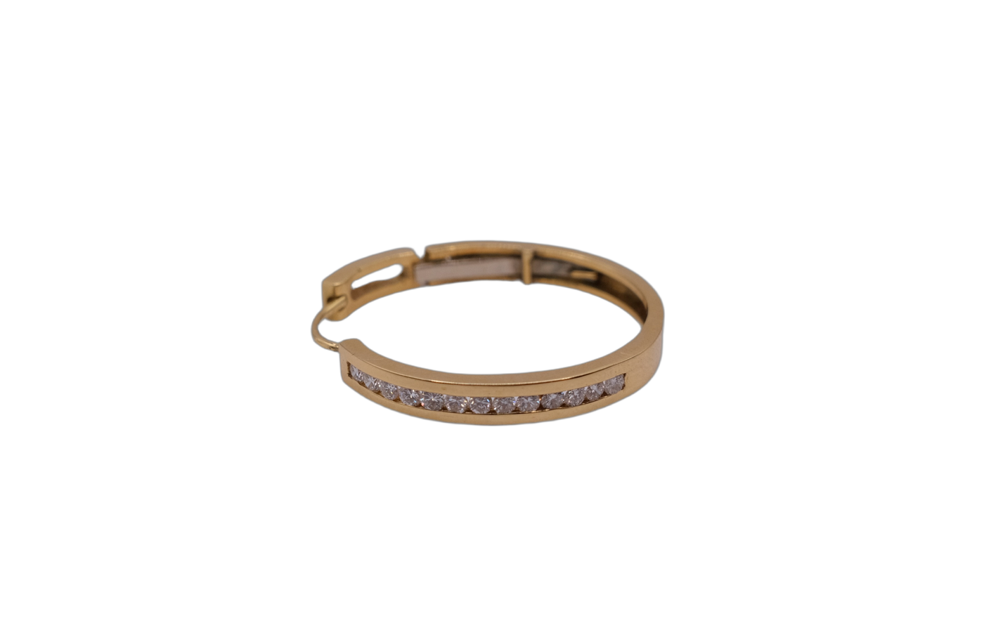 18ct Yellow Gold Diamond earrings