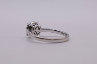 9ct White Gold Diamond Ring