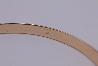18ct Yellow Gold Bangle