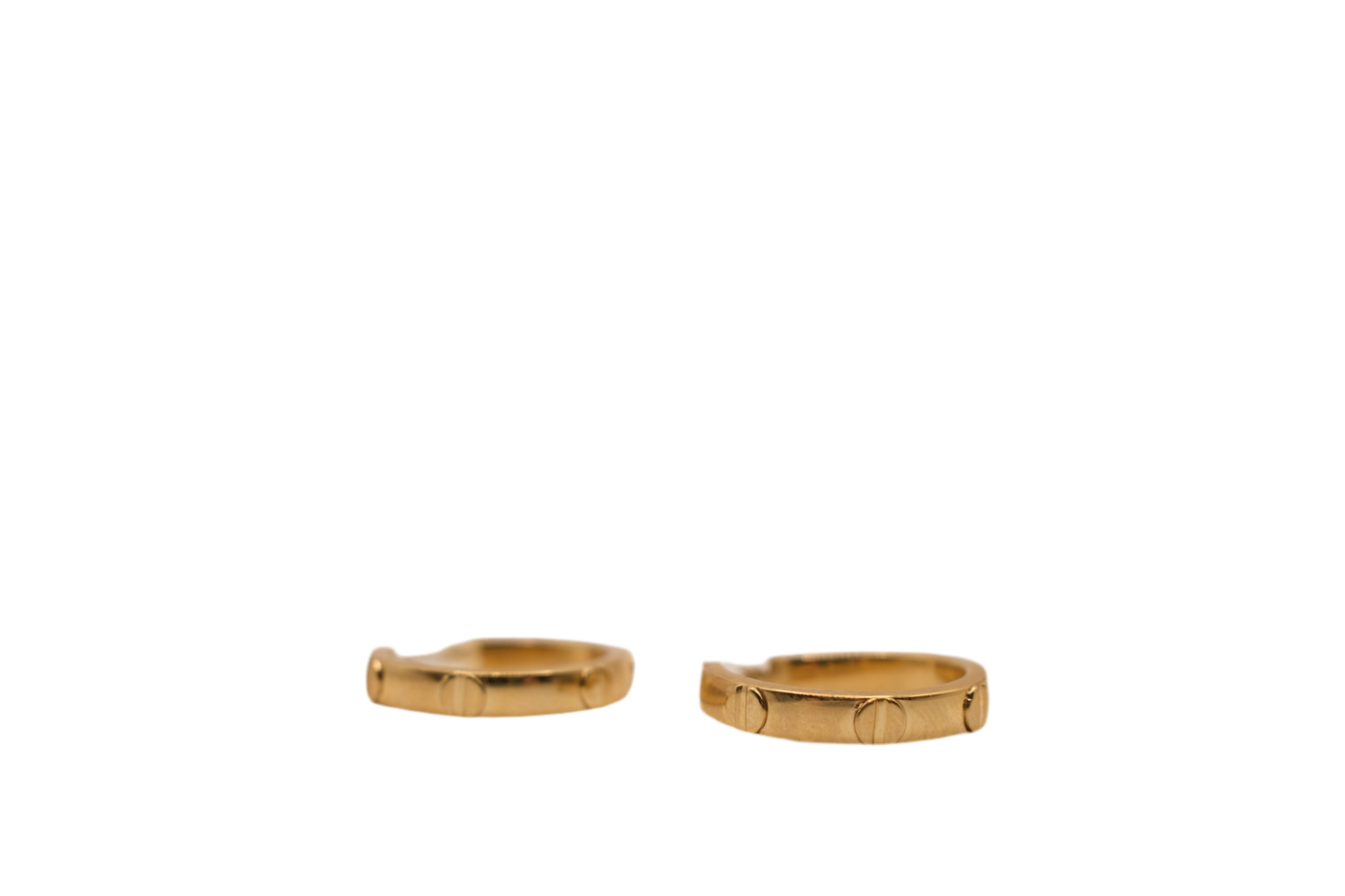 9ct Cartier Style Earrings