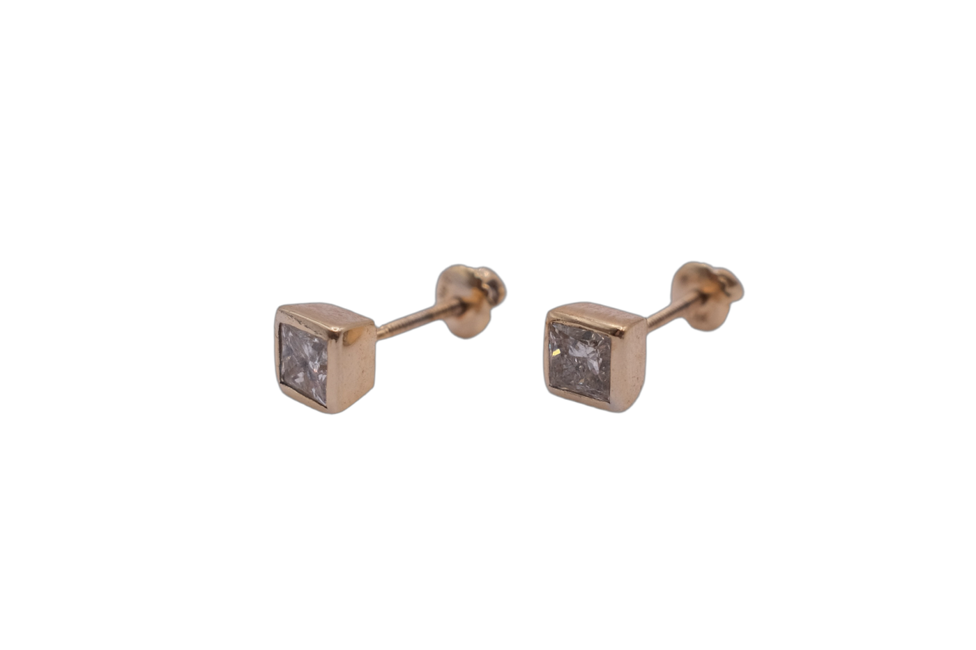14ct Diamond Earrings