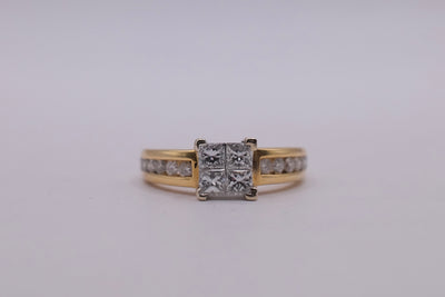 18ct Diamond Ring