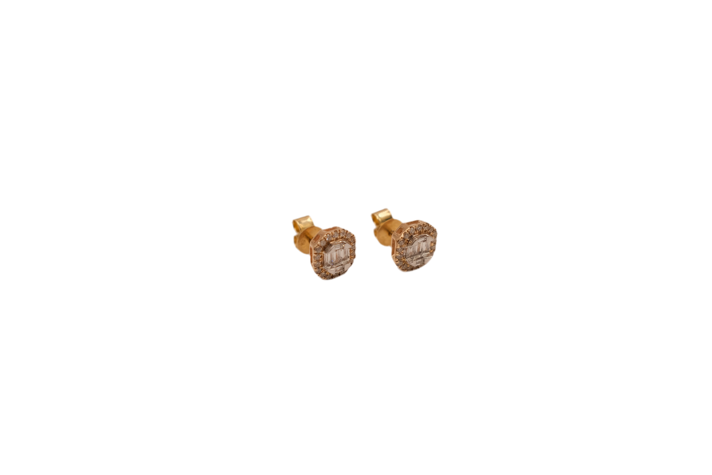 9ct Diamond Earrings