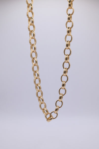9ct BELCHER NECKLACE