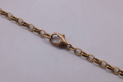 9ct Yellow Gold Belcher Chain