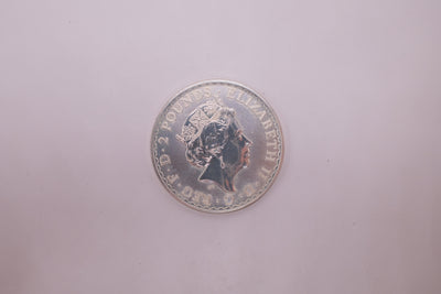 999 Silver 1oz 2 Pounds Coin
