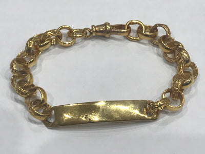 9ct Kids ID Bracelet