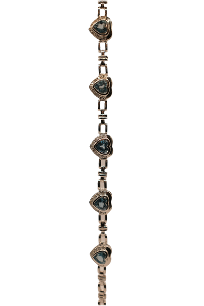 9ct Diamond & Topaz Bracelet