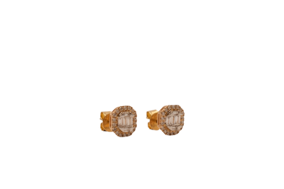 9ct Diamond Earrings