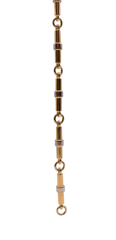 18ct Tube Bracelet