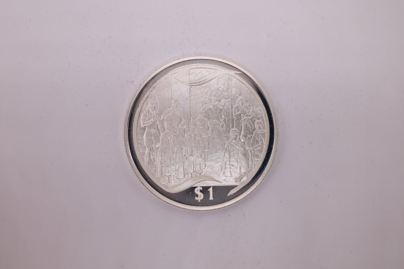 24 x 2003 Lord of the Rings New Zealand silver $1 one Dollar coins