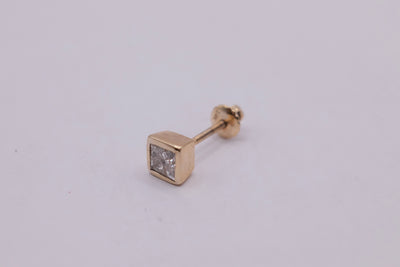 14ct Diamond Earrings