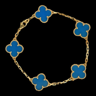 9ct Van Cleef Style Bracelet