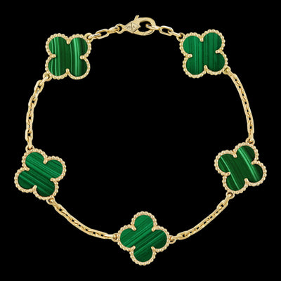 9ct Van Cleef Style Bracelet