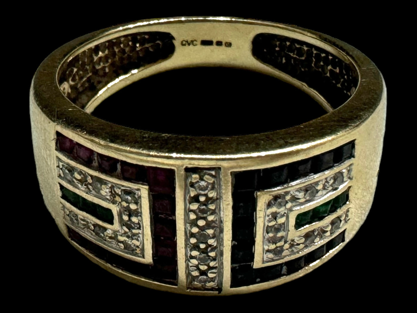 9ct Multi Stone Ring