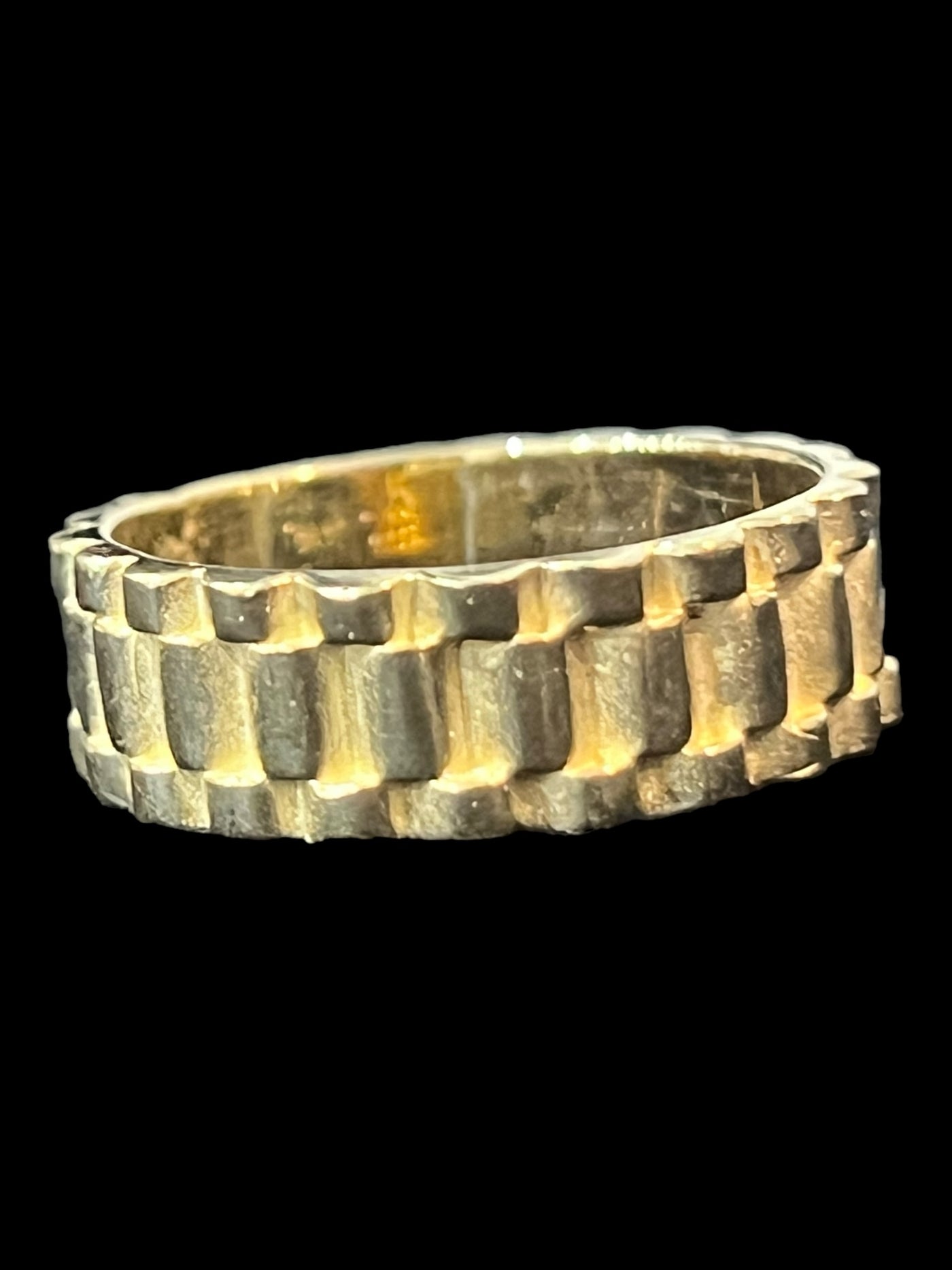 9CT ROLEX STYLE RING