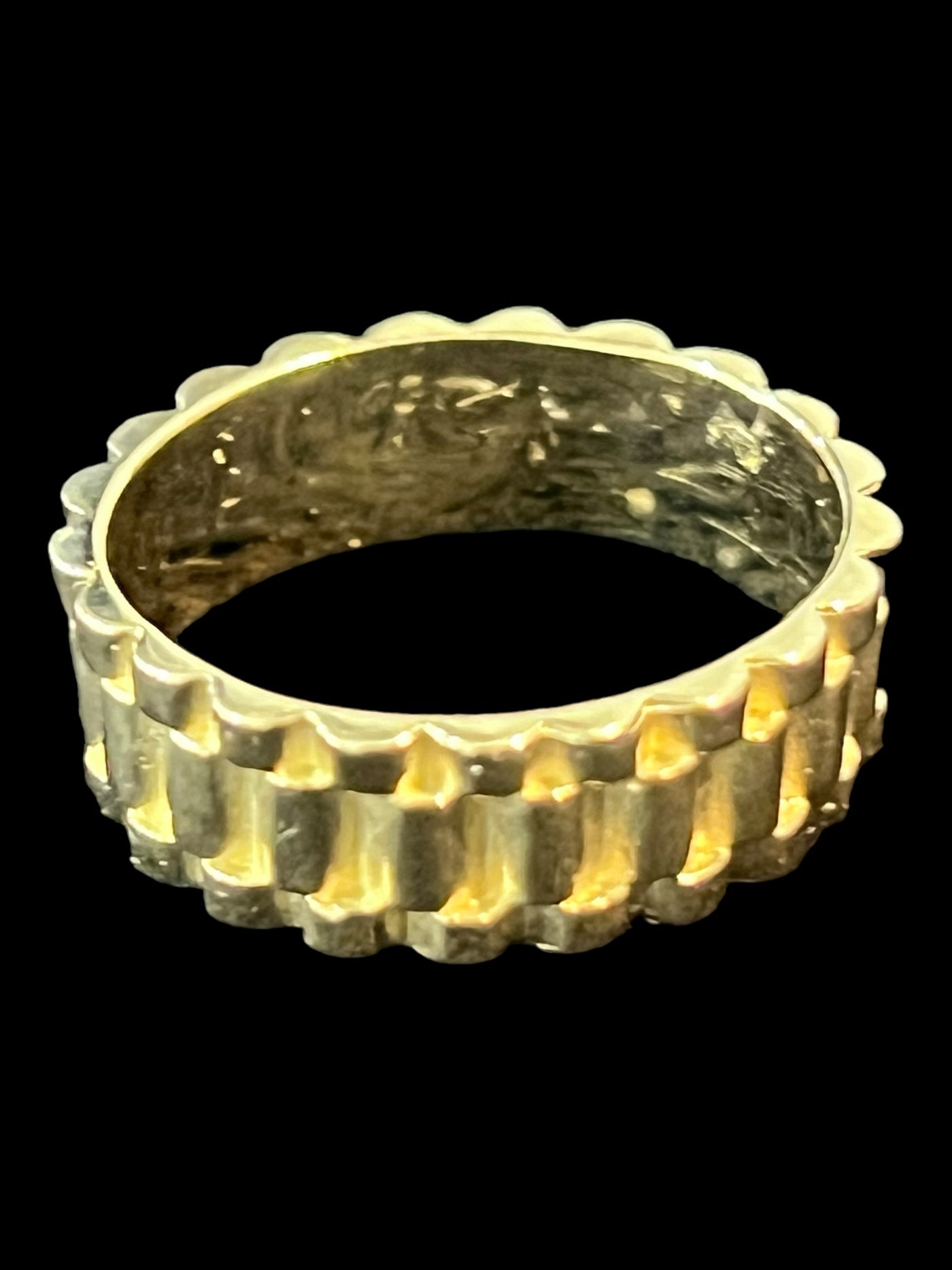 9CT ROLEX STYLE RING