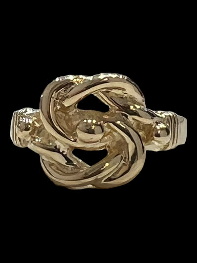 9CT LOVE KNOT RING