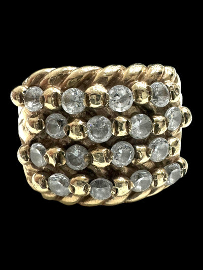 9ct Keeper Ring