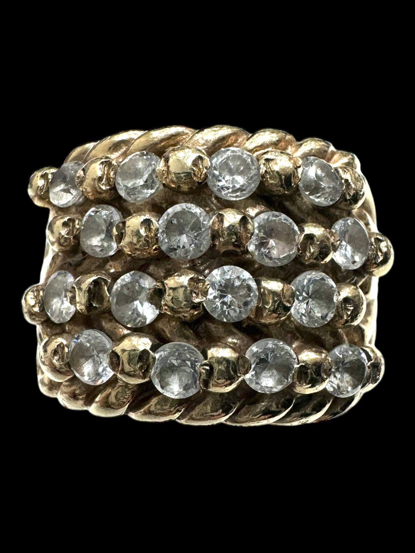 9ct Keeper Ring