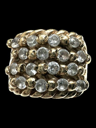 9ct Keeper Ring