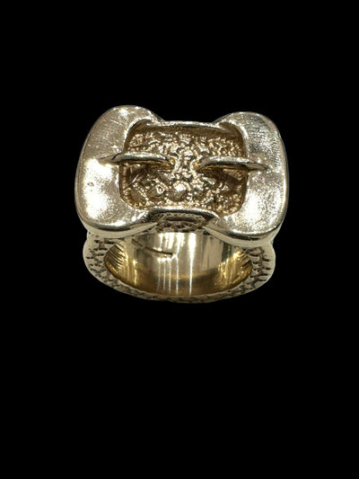 9ct Buckle Ring